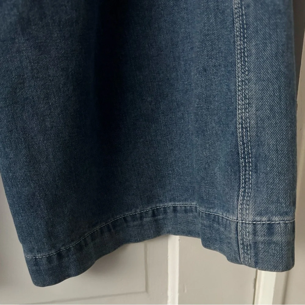 John Galt by Brandy Melville Wide Leg Denim Jeans - Picture 6 of 8